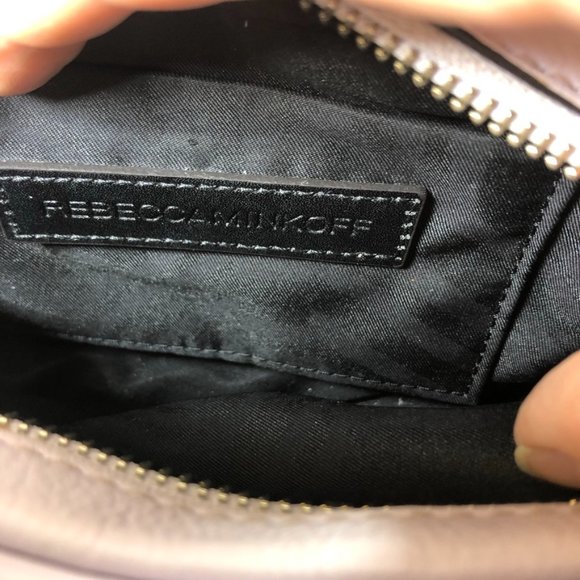 Rebecca Minkoff Women small leather crossbody bag off white ( slightly lilac) - Picture 5 of 8